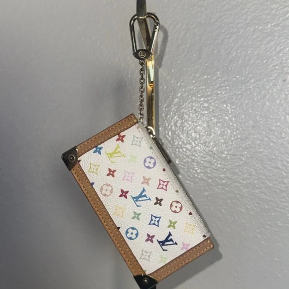 Louis Vuitton Murakami Monogram Multicolore Key Pouch - Picture 2 of 11